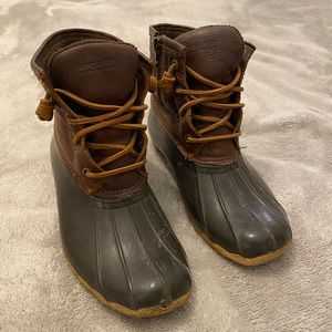 Sperry Duck boots size 6.5